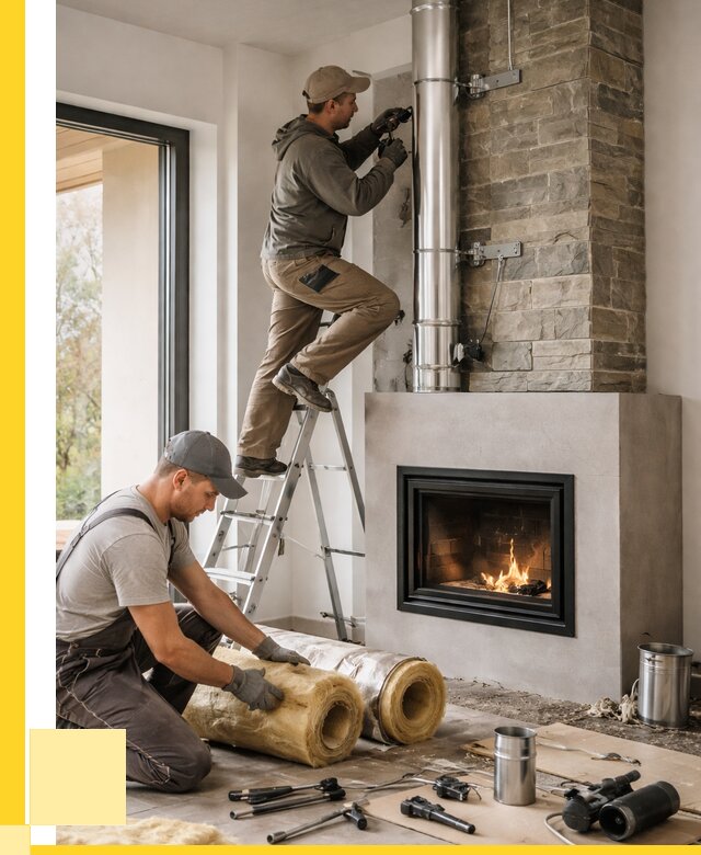 Монтаж дымоходов для каминов в Партизанске от 16100 р. ЭриданПрт