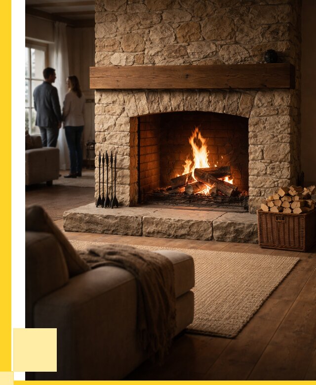 Открытые камины под ключ в Партизанске от 160995 р. ЭриданПрт