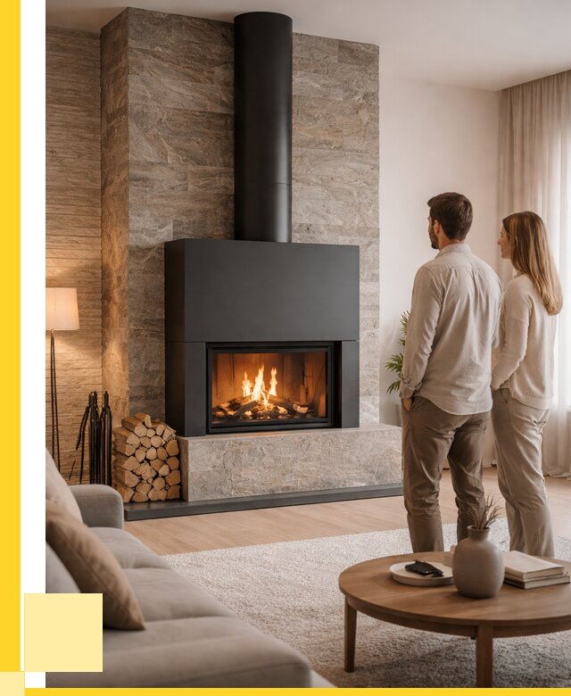 Закрытые камины под ключ в Партизанске от 128796 р., ЭриданПрт