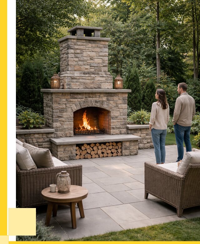 Уличные камины из кирпича в Партизанске от 160995 р. | ЭриданПрт