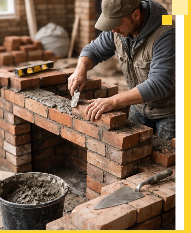 Кладка каминов под ключ в Партизанске профессиональная отделка и монтаж