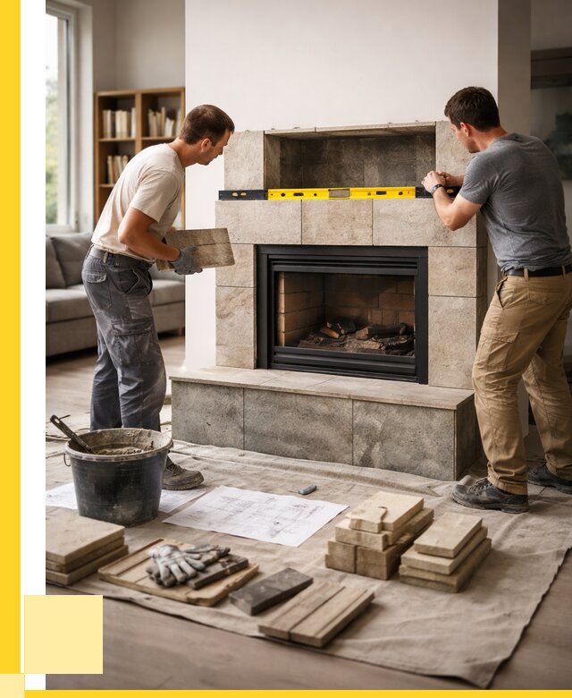 Монтаж каминов и установка в Партизанске от 48299 р. | ЭриданПрт