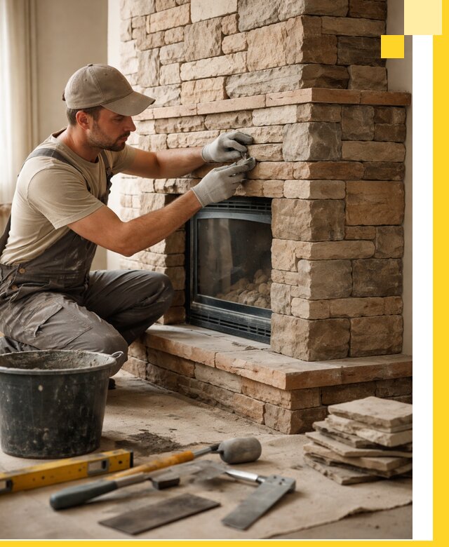 Проектирование и установка печей-каминов под ключ в Партизанске