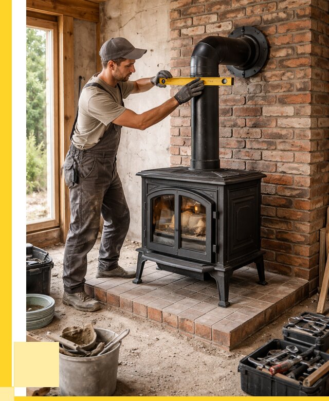 Монтаж печей установка банной печи в Партизанске от 16100 р. | ЭриданПрт