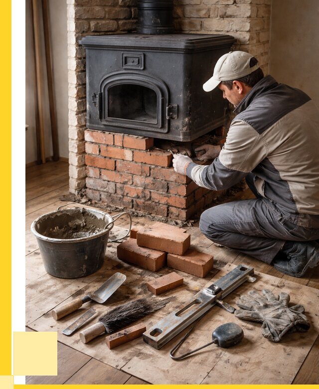 Ремонт печей в Партизанске от 12880 р., услуги печника ЭриданПрт