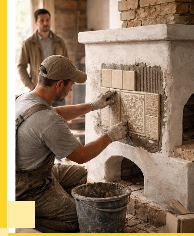 Отделка печей и банных печей в Партизанске от 37566 р. | ЭриданПрт