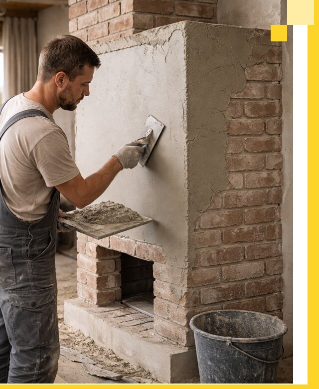 Отделка печей и облицовка каминов в Партизанске под ключ