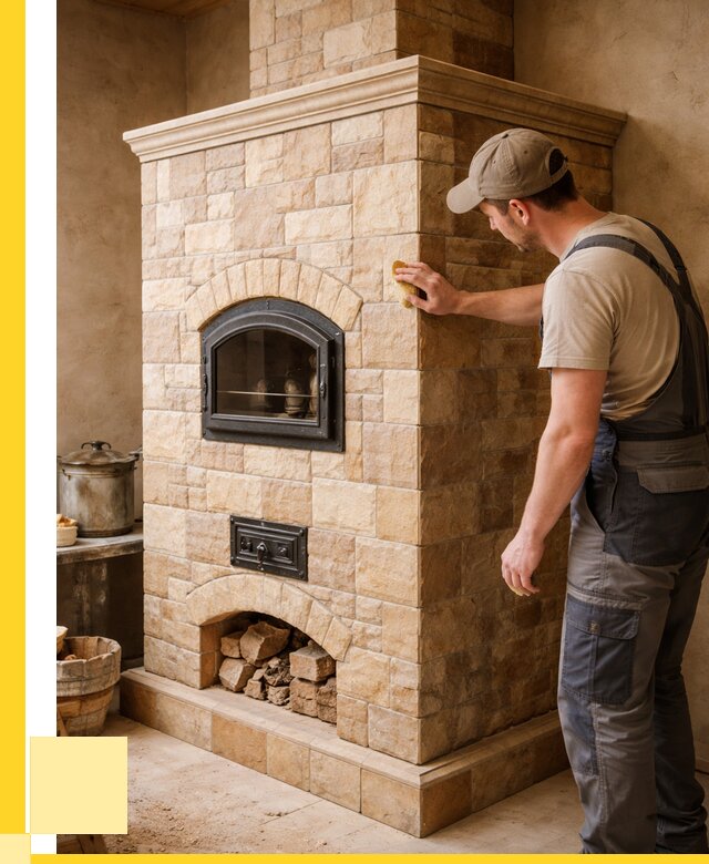 Облицовка печей в Партизанске от 4830 р. под ключ | ЭриданПрт