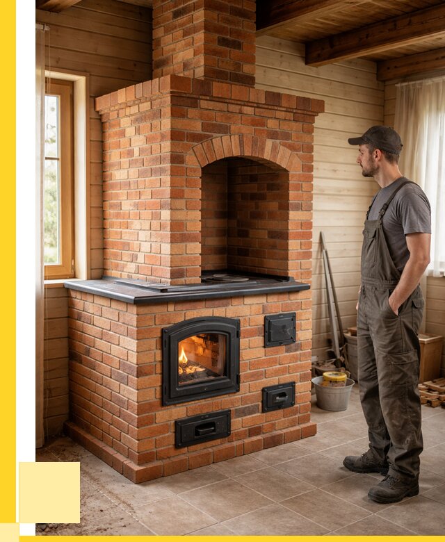 Кирпичные печи в Партизанске: купить от 160995 р. | ЭриданПрт