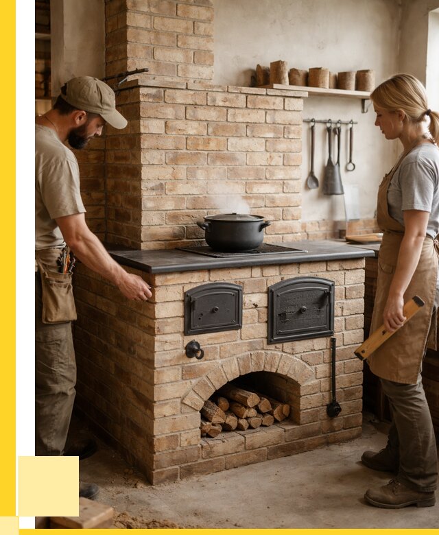 Варочно отопительные печи в Партизанске от 96597 р. | ЭриданПрт