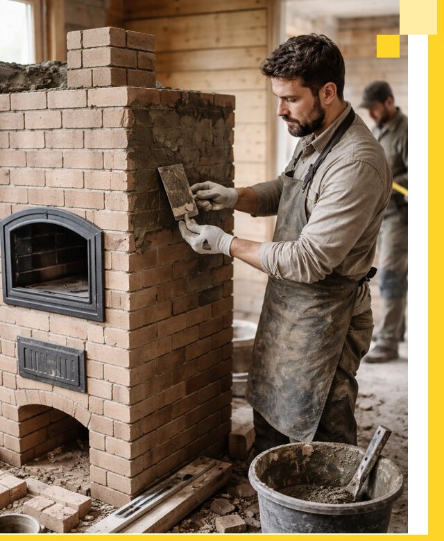 Изготовление и установка печей-шведок под ключ в Партизанске