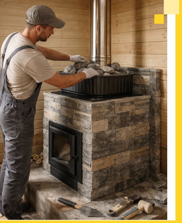 Печи для парной в Партизанске, производство, монтаж и обслуживание