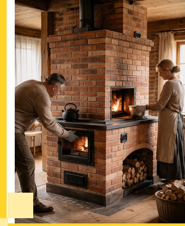 Печи для загородного дома под ключ в Партизанске от 85864 р. | ЭриданПрт