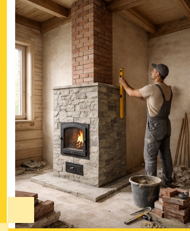 Печи и дымоходы под ключ в Партизанске от 48299 р., ЭриданПрт