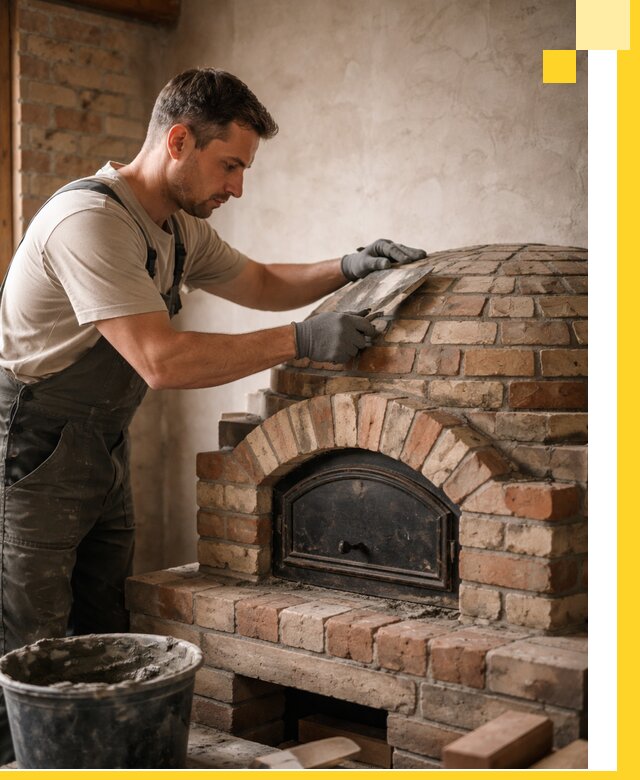 Изготовление и монтаж помпейских печей на заказ в Партизанске