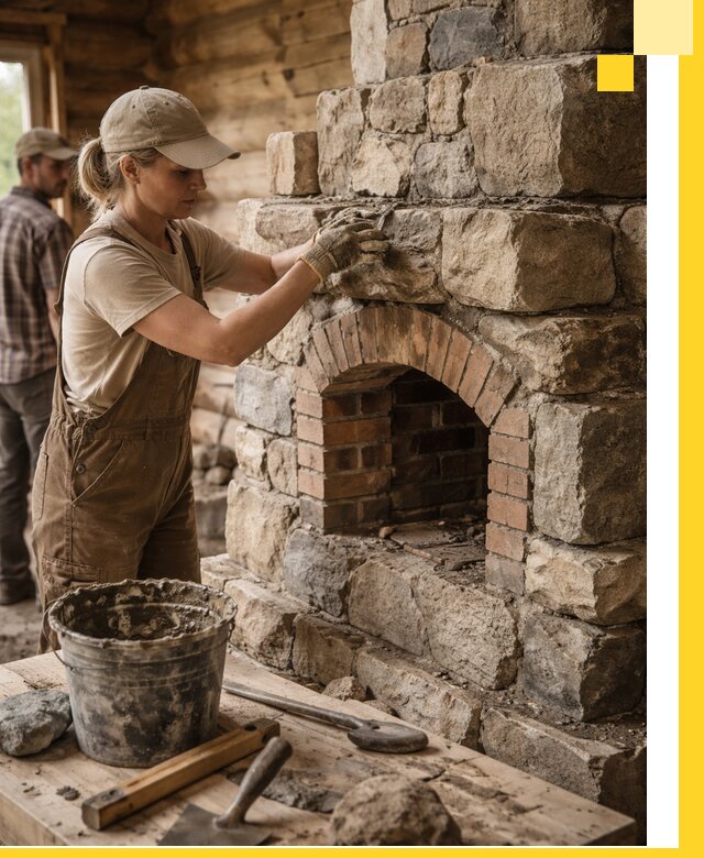 Каменные печи на заказ и монтаж в Партизанске, долговечные решения