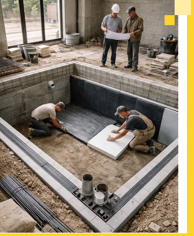 Проекты частных и общественных бассейнов под ключ в Партизанске