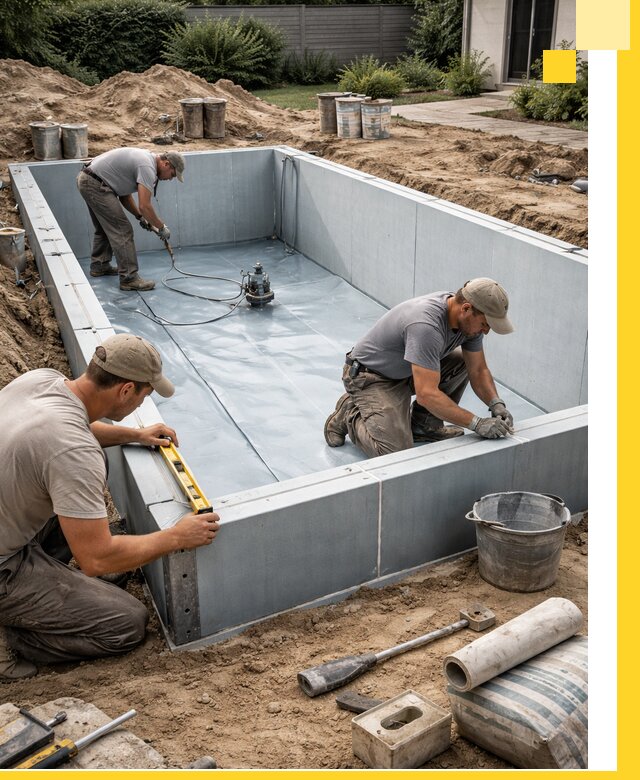 Профессиональный монтаж бассейнов под ключ в Партизанске с гарантией