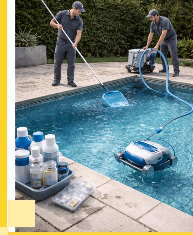 Чистка бассейнов в Партизанске роботами, от 4830 р. | ЭриданПрт