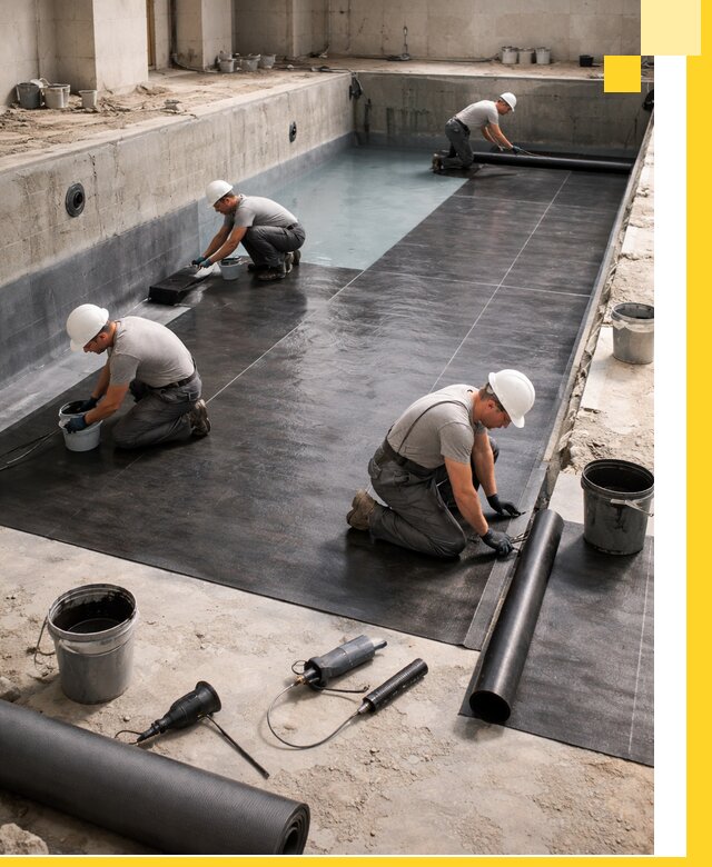 Профессиональная гидроизоляция бассейнов и чаш в Партизанске под ключ