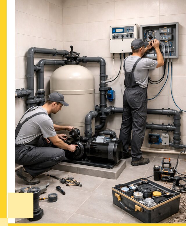 Монтаж оборудования для бассейнов в Партизанске от 42932 р. | ЭриданПрт