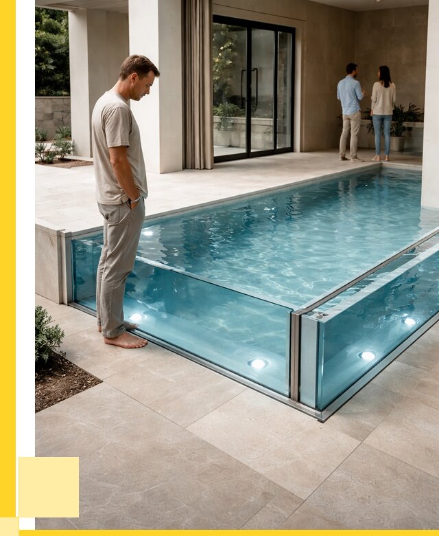 Стеклянные бассейны в Партизанске от 1287960 р. | ЭриданПрт — мозаика