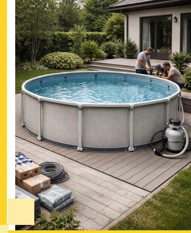 Купить каркасные бассейны в Партизанске от 48299 р. | ЭриданПрт