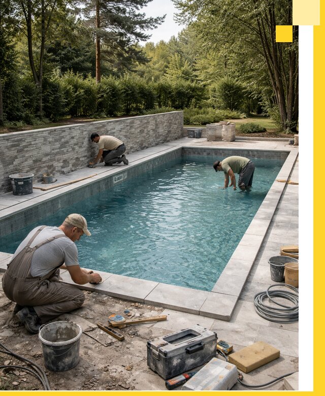 Проектирование и строительство частных бассейнов в Партизанске