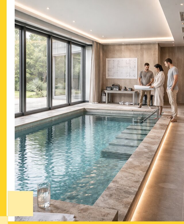 Закрытые бассейны под ключ в Партизанске от 2683250 р. | ЭриданПрт