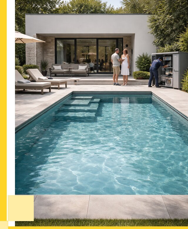 Бассейн в доме в Партизанске под ключ от 1287960 р. | ЭриданПрт