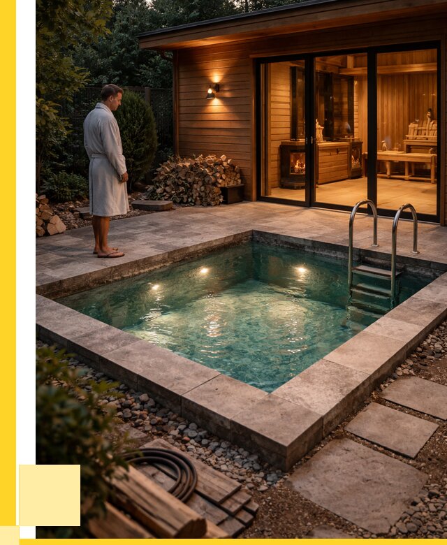 Бани с бассейном под ключ в Партизанске от 101964 р. | ЭриданПрт