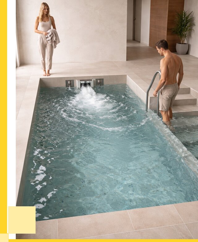 Бассейн с противотоком в Партизанске от 268325 р. | ЭриданПрт