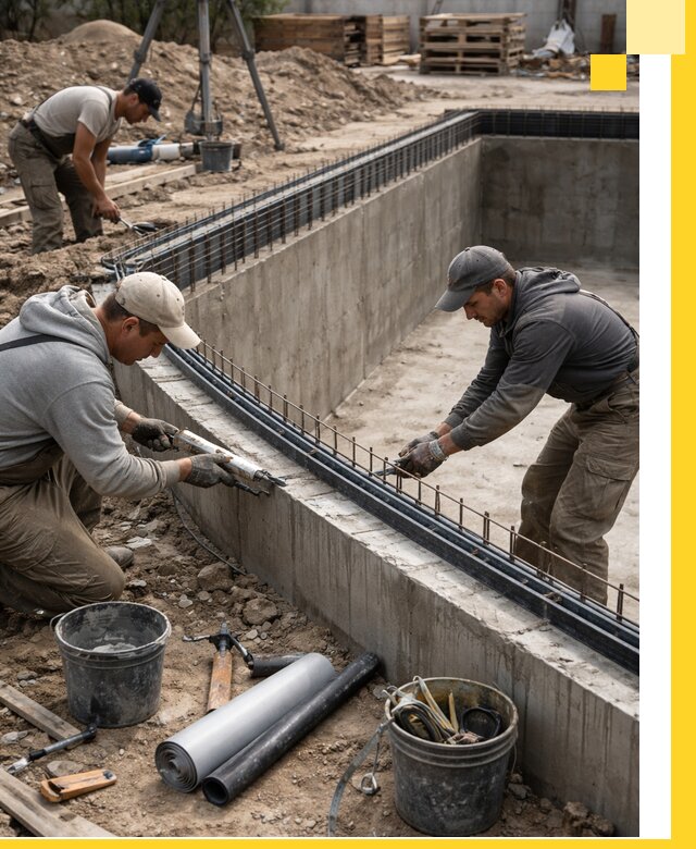 Качественный монтаж чаши бассейна в Партизанске под ключ с гарантией