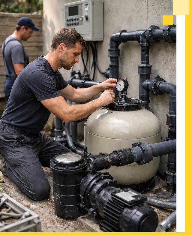 Поставка и монтаж фильтровального оборудования для бассейнов в Партизанске