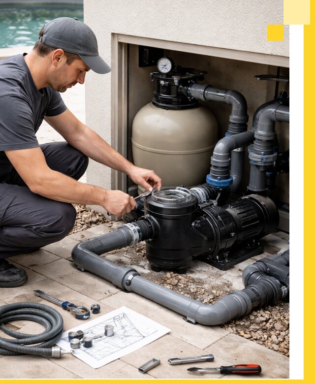 Поставка, монтаж и сервис насосов для бассейнов в Партизанске