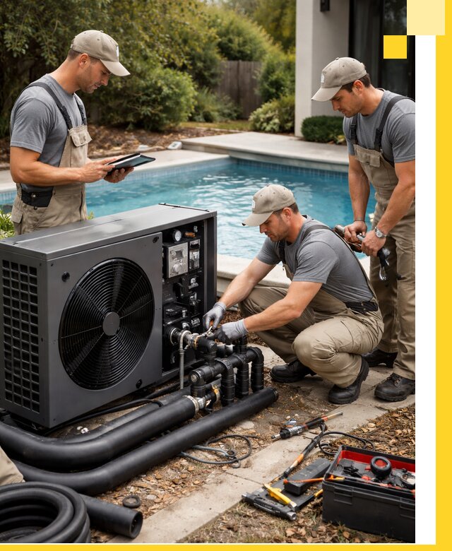 Проектирование и установка тепловых насосов для бассейнов в Партизанске