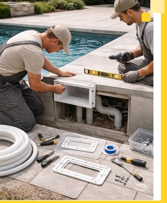 Поставка и установка скиммеров для бассейнов в Партизанске