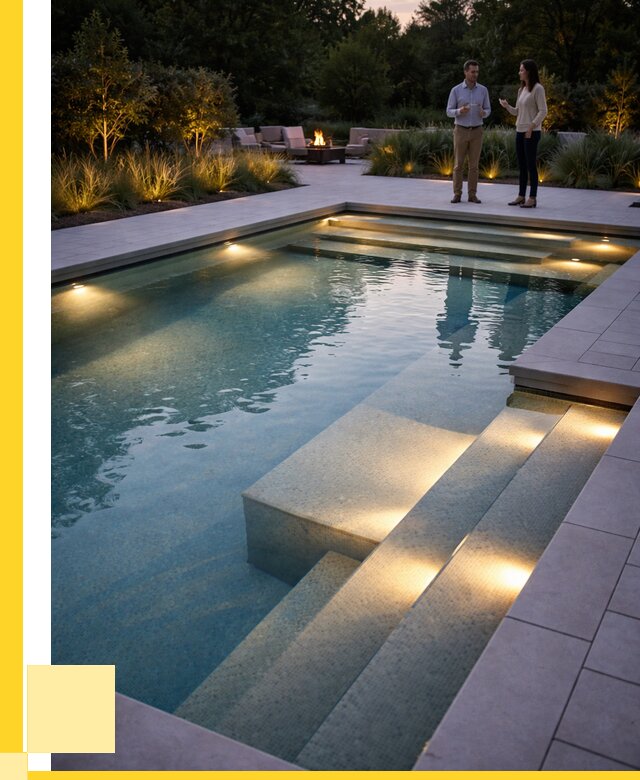 Освещение бассейнов в Партизанске под ключ от 26833 р. | ЭриданПрт