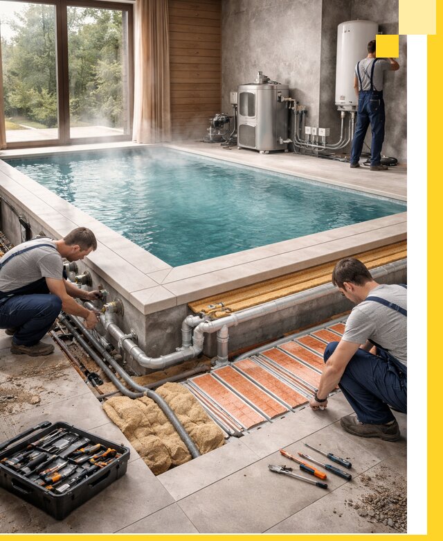 Проектирование и строительство тёплых бассейнов в Партизанске