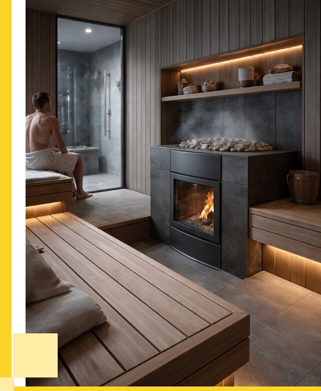 Проект сауны в частном доме в Партизанске от 37566 р. | ЭриданПрт