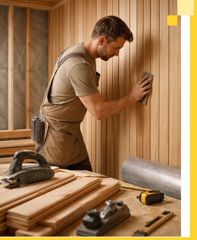 Профессиональная отделка саун и парных под ключ в Партизанске