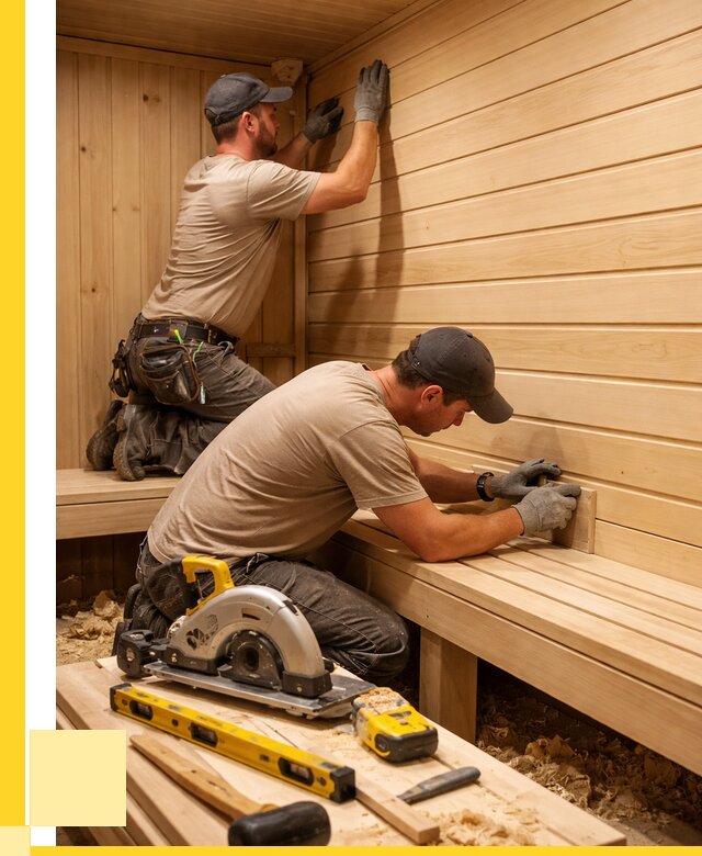 Обшивка саун вагонкой в Партизанске от 2683 р. | ЭриданПрт