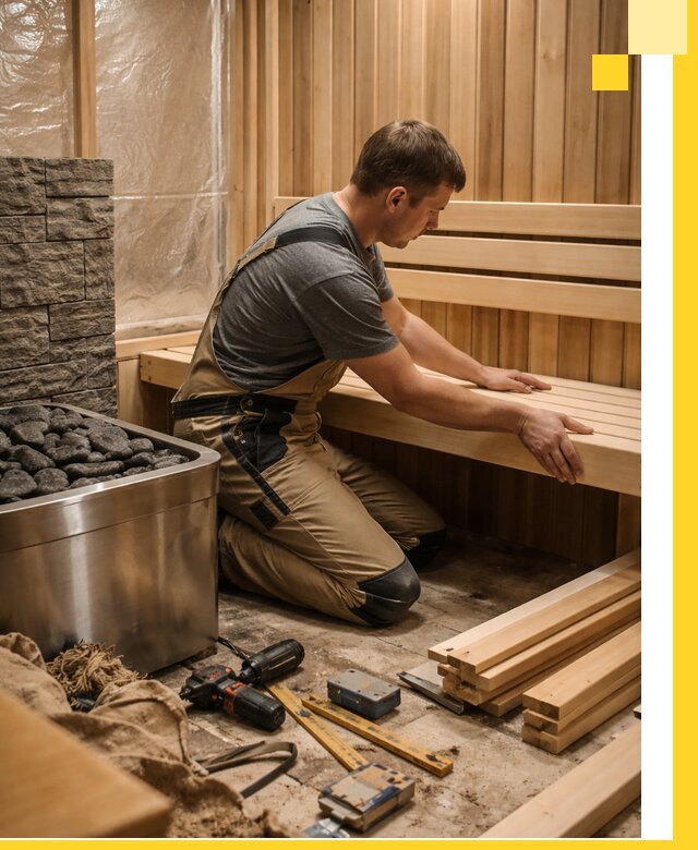 Сауны для дома под ключ с проектированием и монтажом в Партизанске