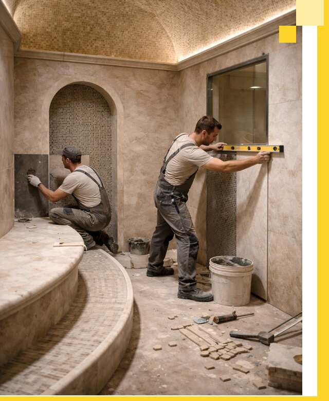 Проектирование и строительство саун с хамамом под ключ в Партизанске