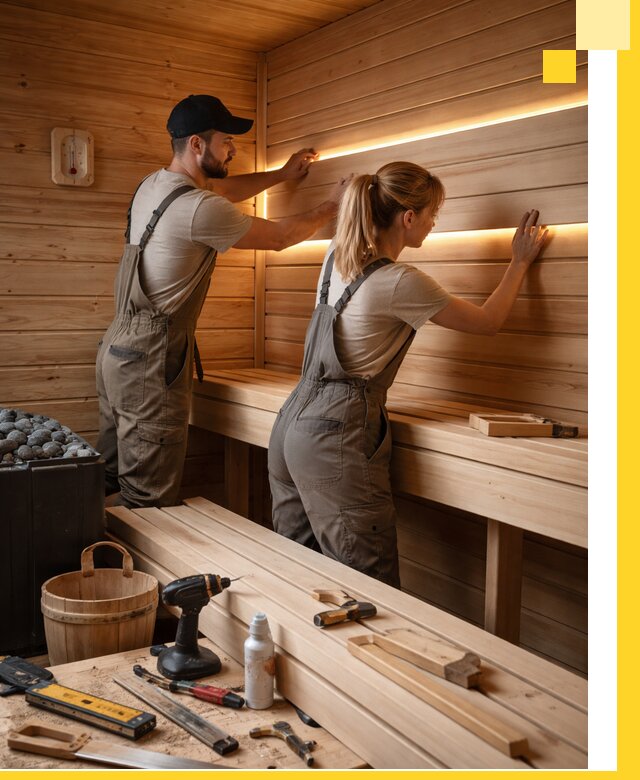 Дизайн саун и бань под ключ с индивидуальным проектом в Партизанске