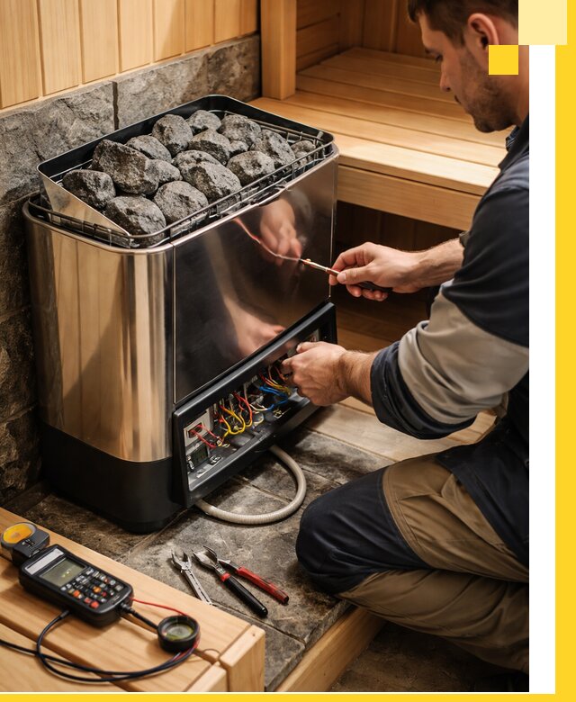 Продажа и установка электрокаменок для саун в Партизанске