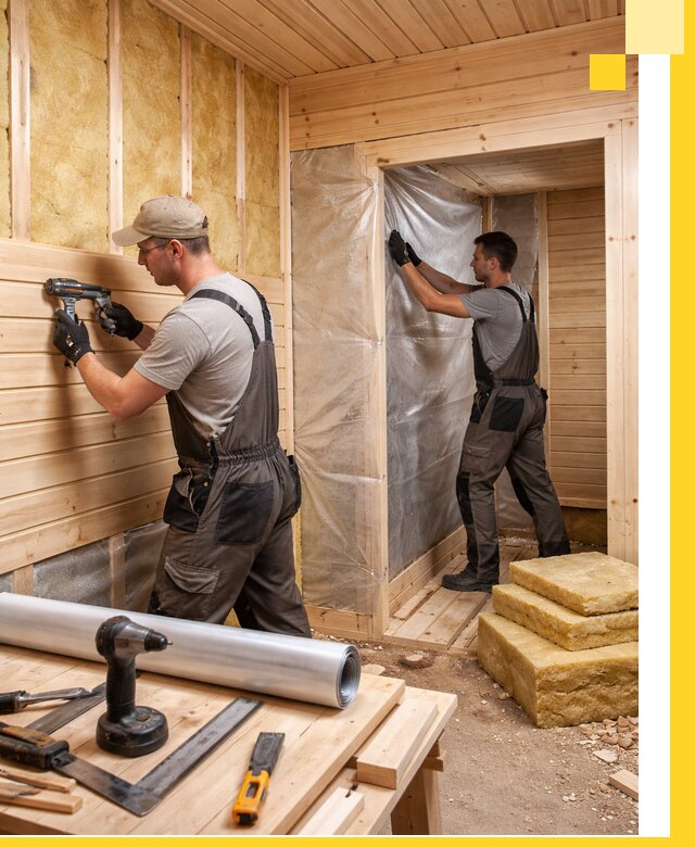 Бани под ключ в Партизанске с проектом и полным монтажом