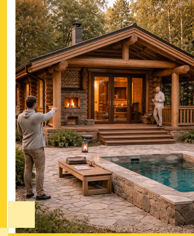 Проекты бань и хамам в Партизанске от 26833 р. | ЭриданПрт