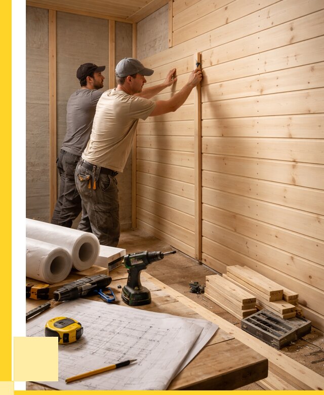 Обшивка бани вагонкой в Партизанске от 1288 р., ЭриданПрт