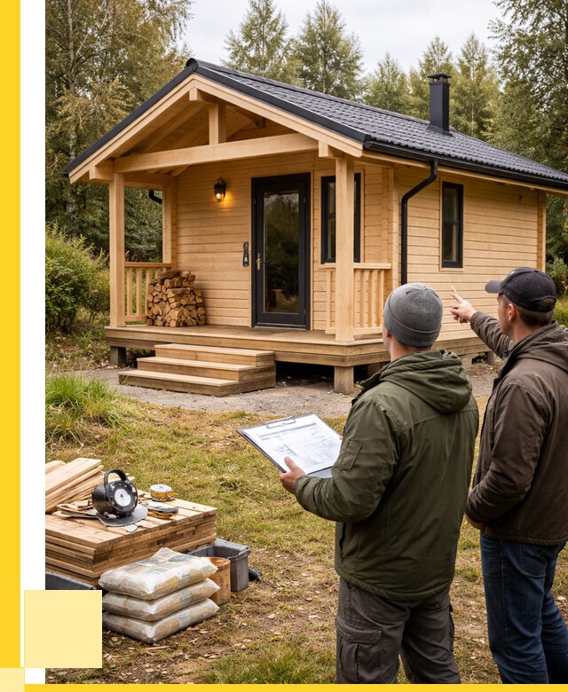 Каркасные бани под ключ в Партизанске от 321990 р. | ЭриданПрт